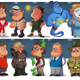 Illustration for article titled Nostalgia and Evolution Are Mashed Together In This Adorkable Pop Culture Artwork